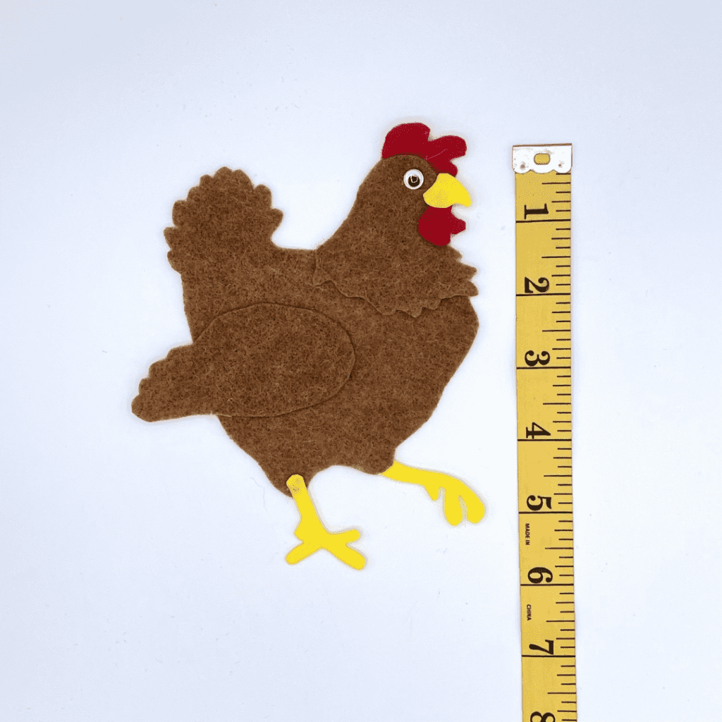 Chicken life cycle felt board pattern perfect for interactive science