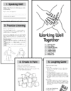 Cooperation Activities - Working Well Together - Family Activities