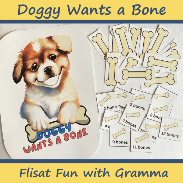 Doggy Wants a Bone Flisat Insert