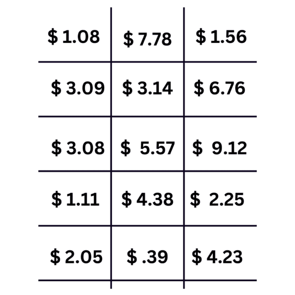 Piggy Bank Math Flisat Insert - Image 6