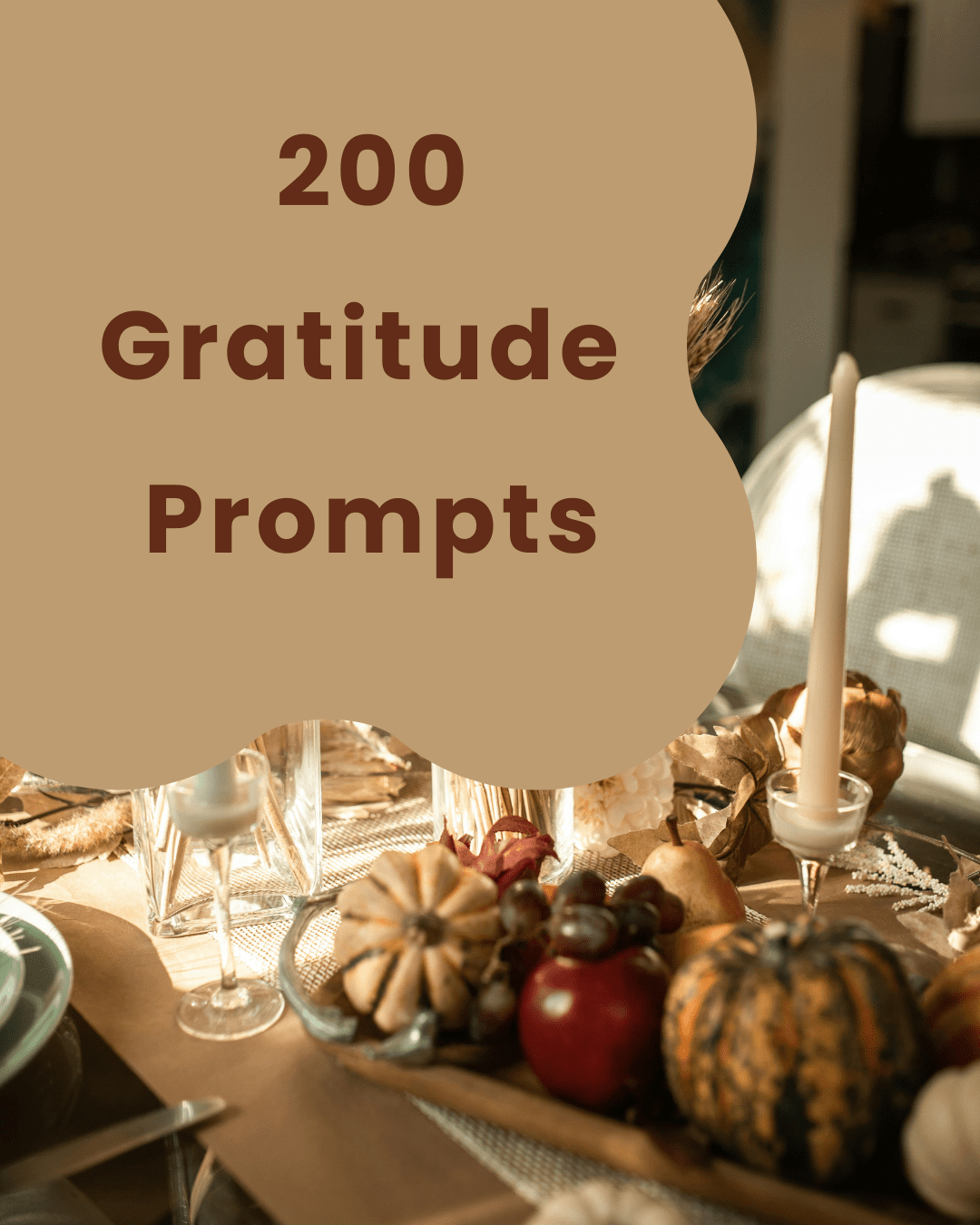 200 Gratitude Prompts