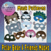 Polar Bear What Do You Hear Animal Mask Patterns