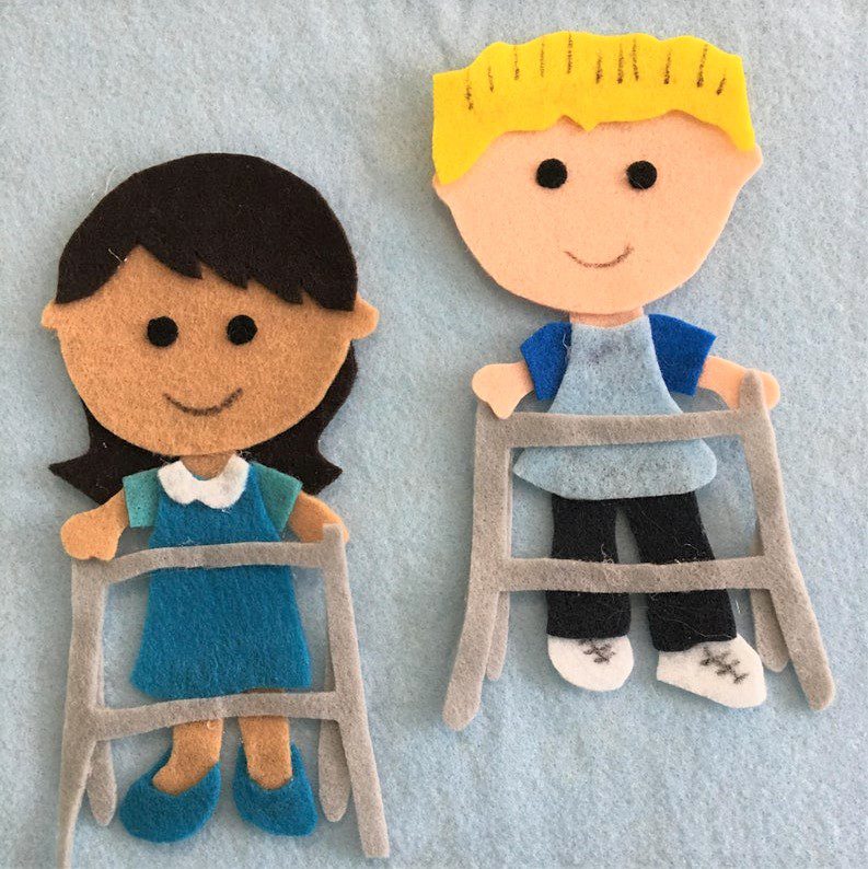 Disability Awareness Felt Board Educational Patterns - Image 3