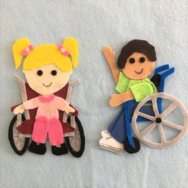 Disability Awareness Felt Board Educational Patterns - Image 4