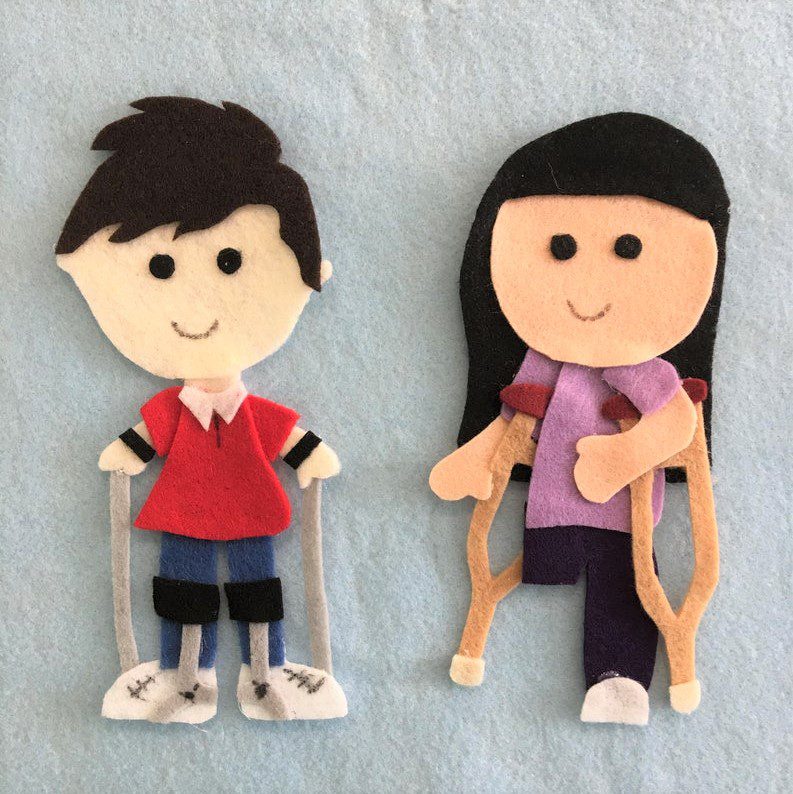 Disability Awareness Felt Board Educational Patterns - Image 6