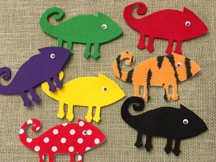 A Color of His Own Felt Board Pattern - Image 7