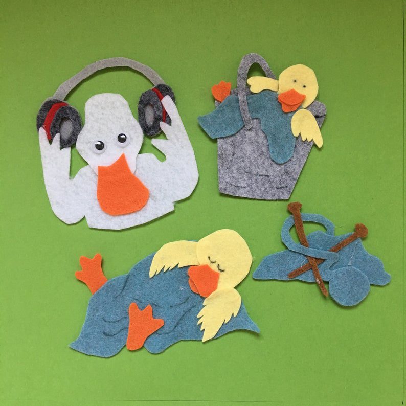 Click Clack Peep Felt Story Pattern - Image 4